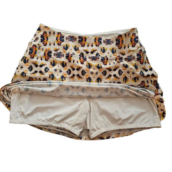 Foraygolf Ikat Tan Multi Skirt Size Medium - Picture 5 of 9